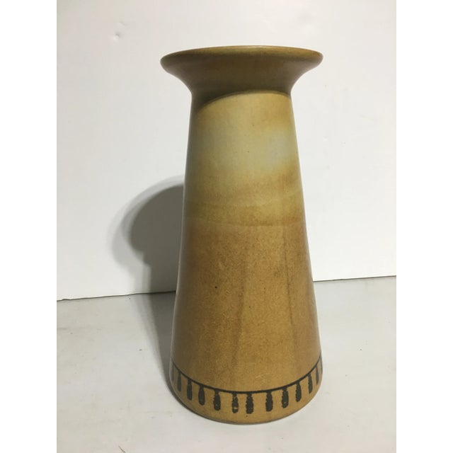 Figurative 1990s African Inspired Pottery Vase For Sale - Image 3 of 5