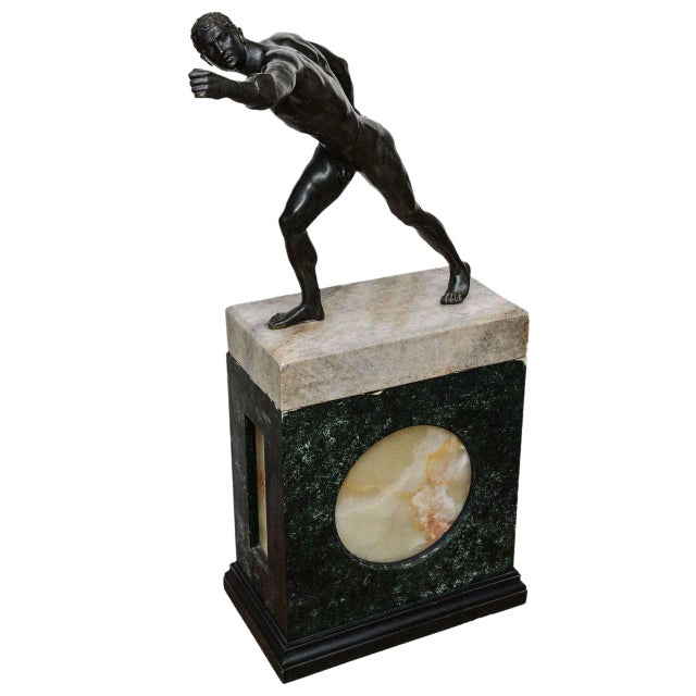 Bronze Sculpture of the Borghese Gladiator For Sale