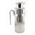 Mid-Century Christian Dior Modernist Ribbed Silver Thermal Carafe For Sale