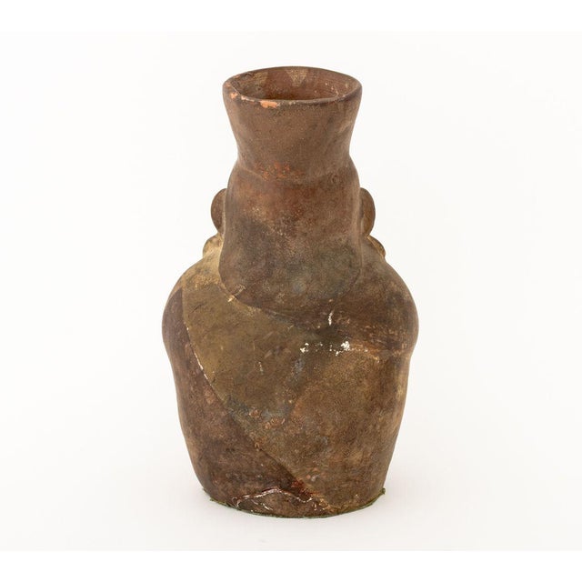 Moche Shaman Figure Pottery Vessel For Sale In New York - Image 6 of 7