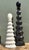 Vintage Tall Striped Studio Pottery Vases - Set of 2 For Sale - Image 10 of 12