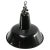 Dutch industrial hanging lamp Black enamel white interior Up to 250V (Europe/UK Standard).The wiring of this item may be...