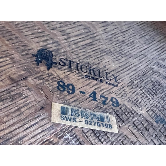 Wood Vintage Harvey Ellis by Stickley Oak Cocktail Table For Sale - Image 7 of 11