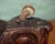 Anitque Victorian Carved Ottoman, 1840s For Sale - Image 13 of 14