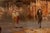 Authentic 1950s Caroline Burnett Framed Oil on Canvas Impressionistic Painting of Parisian Street and Moulin Rouge For Sale - Image 14 of 15