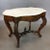 Victorian 19th Century Victorian Carved Rosewood and Marble Table For Sale - Image 3 of 7