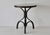 Late 20th Century French Style Bergère Top Woven Cane Bentwood With Glass End Table For Sale - Image 9 of 12