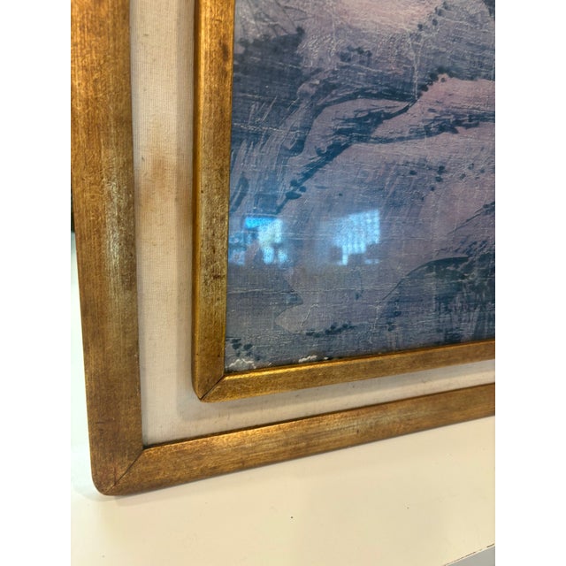 Vintage Pheasants & Flowers Framed Gold Gilt Frame Chinoiserie Wall Art For Sale - Image 10 of 16