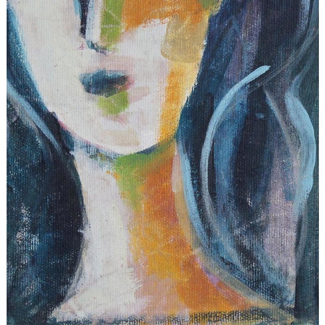 Hidden Portraits IV, 1980s, Acrylic on Canvas, Framed For Sale - Image 9 of 14