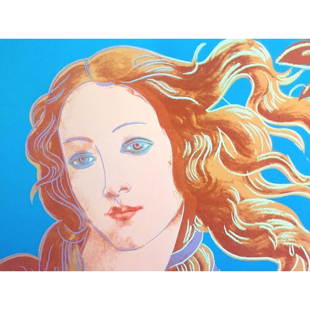 Andy Warhol Foundation Lithograph Print Pop Art Poster " Birth of Venus