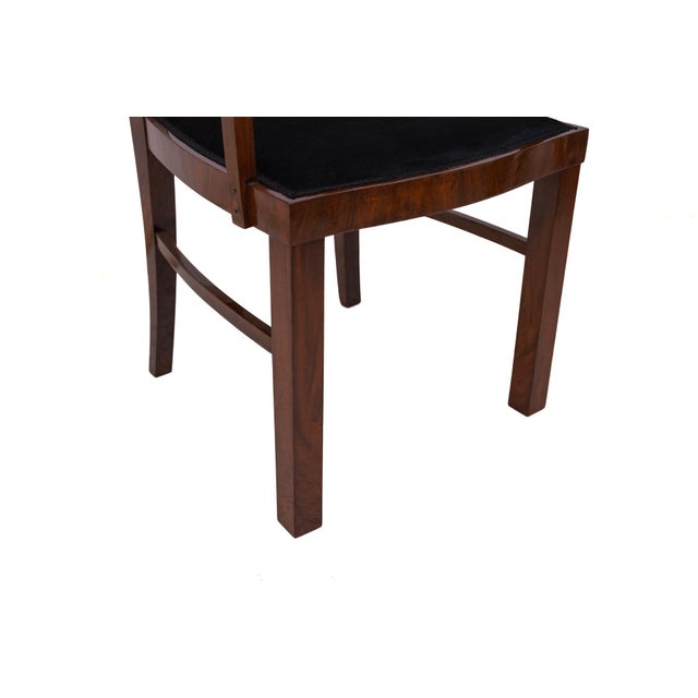 1950s Vintage Wooden Armchairs, 1950s, Set of 2 For Sale - Image 5 of 11