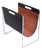 Dadime Leather Magazine Holder by Brabantia, 1970s For Sale