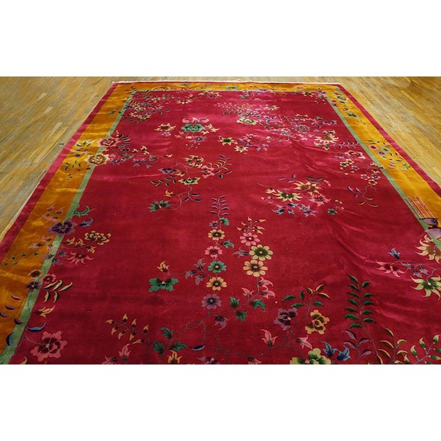 1920s Chinese Art Deco Carpet ( 11'8" x 17'2" - 355 x 523 )