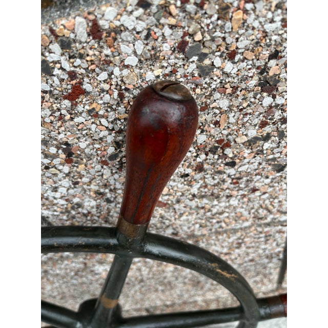 Antique Ship’s Wheel in Bronze For Sale - Image 12 of 13