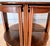 Coffee Mid 20th Century Fyne Ladye Nesting Cocktail Table Set – Round Mahogany Coffee Table With 4 Demilune Side Tables For Sale - Image 8 of 14