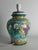 Gold Deruta Porcelain Table Lamp with Hand-Painted Grape Decoration, Italy, 1960s For Sale - Image 8 of 17
