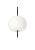 Small 'Kushi' Opaline Glass and Copper Suspension Lamp for Kdln For Sale - Image 10 of 13