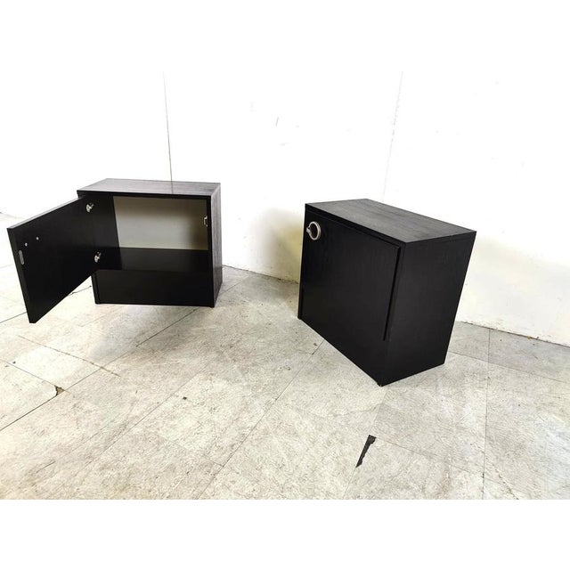 Bedside Cabinets, 1970s, Set of 2 For Sale - Image 6 of 12