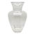 Vintage 1980’s Simon Pearce “Shelburne” Clear Hand Blown Glass Optic Vase For Sale