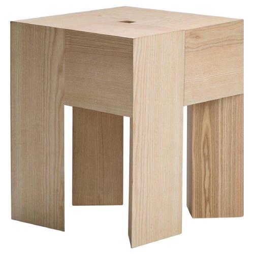 Triangle Wood Stool by Aldo Bakker for Karakter For Sale - Image 9 of 9