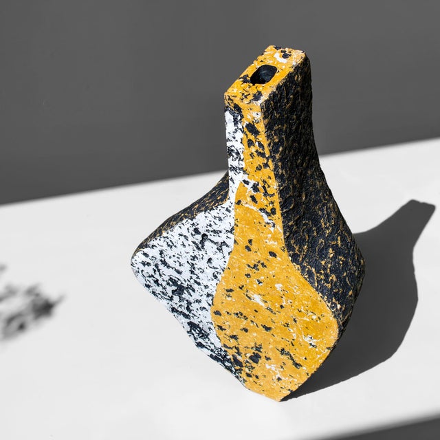 Black Fragment Ochre II Sculptural Art Object by Donatas For Sale - Image 8 of 14