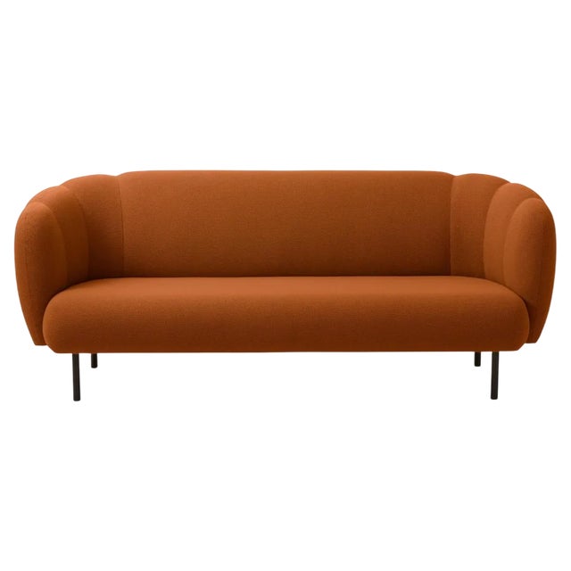 Caper Three-Seater with Stitches by Warm Nordic For Sale