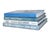 Decorative Books - Ocean Coffee Table Stack - 4 Blue Books For Sale