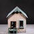 Folk Art Folk Art Wooden Farmhouse Model c.1930-1950 For Sale - Image 3 of 8