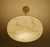 Art Deco Ivory Glass Pendant Light, 1950s For Sale - Image 11 of 18