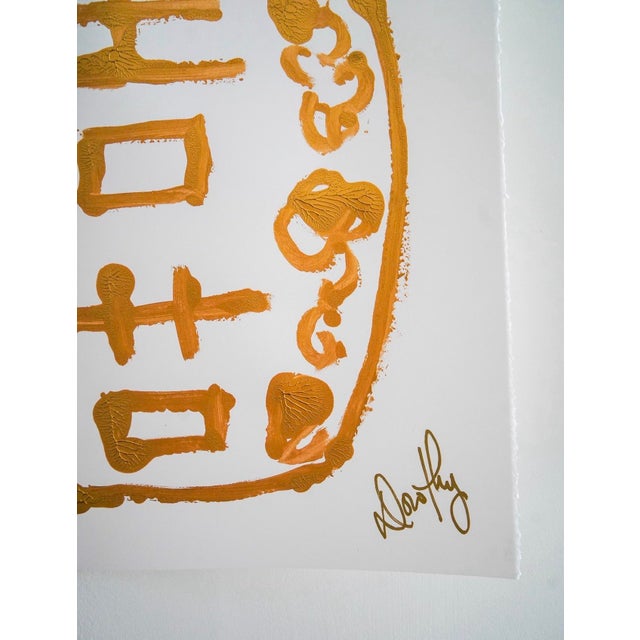 A signature piece from Dorothy Art’s highly sought-after Rorschach series, this limited edition “Double Happiness Ginger...