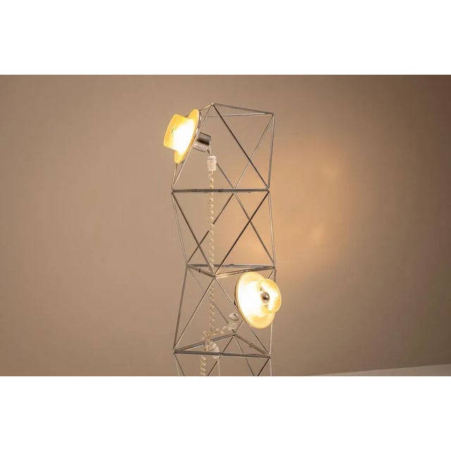 Space Age Poliedra Sculptural Lamp by Felice Ragazzo for Guzzini, 1960s For Sale - Image 9 of 18