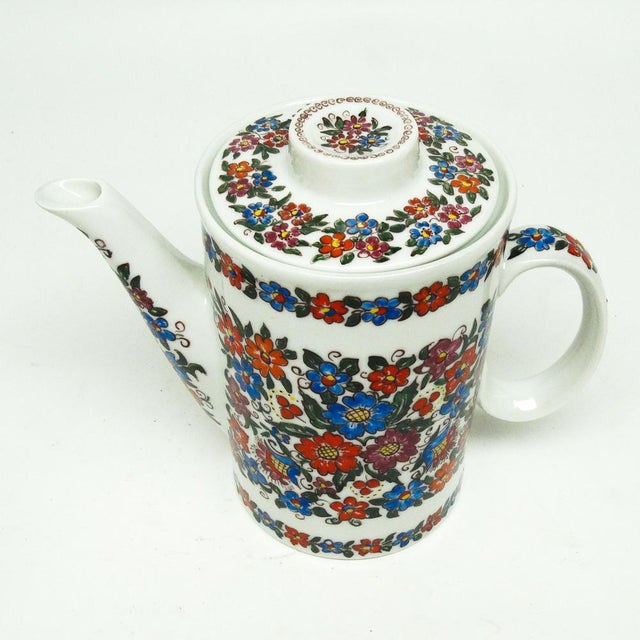 Hand-Painted Jug from Chodzież, Poland, 1970s For Sale - Image 14 of 16