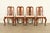 Henkel Harris Queen Anne Solid Cherry Wood Dining Chairs | Set of Four For Sale - Image 15 of 15