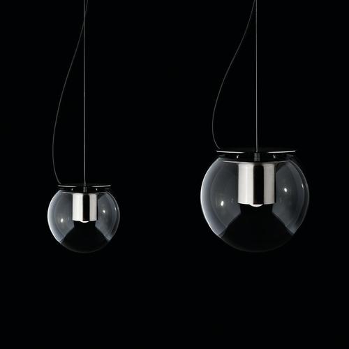 Suspension lamp 'the globe' designed by joe colombo in 1964. Suspension lamp giving direct and diffused light in...