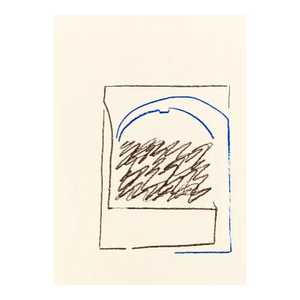 Pierre Buraglio Original Lithograph N10-5 Degas