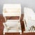 White Elementary School Desks with Compartment, Set of 2 For Sale - Image 8 of 9