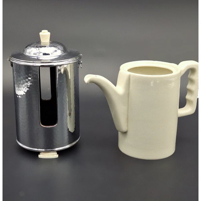 Art Deco Coffee Service from Thermisol, 1930s, Set of 3 For Sale - Image 4 of 7