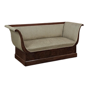 Early 19th Century French Charles X Mahogany Sofa ~ Canape