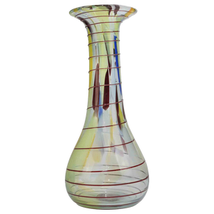 Vintage Glass Vase, Italy, 1970s