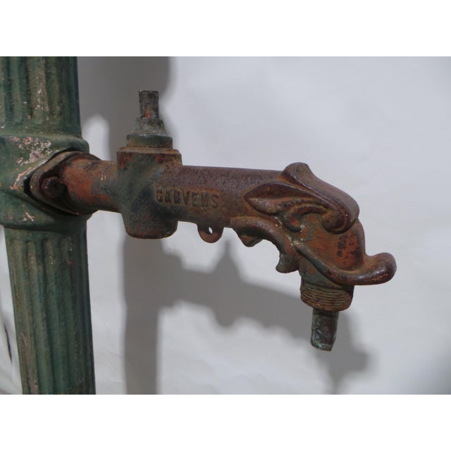 Industrial Swedish Antique Water Pump For Sale - Image 3 of 12