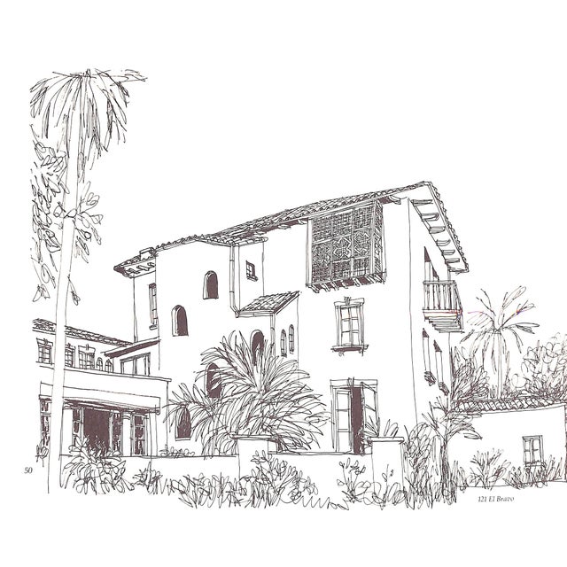 "Addison Mizner: Architect to the Affluent a Sketchbook Raisonne of His Work" 1983 Olendorf, William For Sale - Image 4 of 12