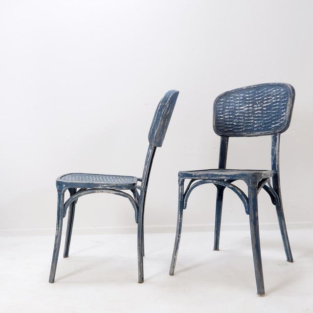 Salon De Provence Chairs by Gaston Viort, 1930s, Set of 4 For Sale - Image 4 of 16