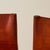 Brown Afra & Tobia Scarpa Cognac Colored "Monk" Leather Dining Chairs for Molteni 1974 - Set of 6 For Sale - Image 8 of 15