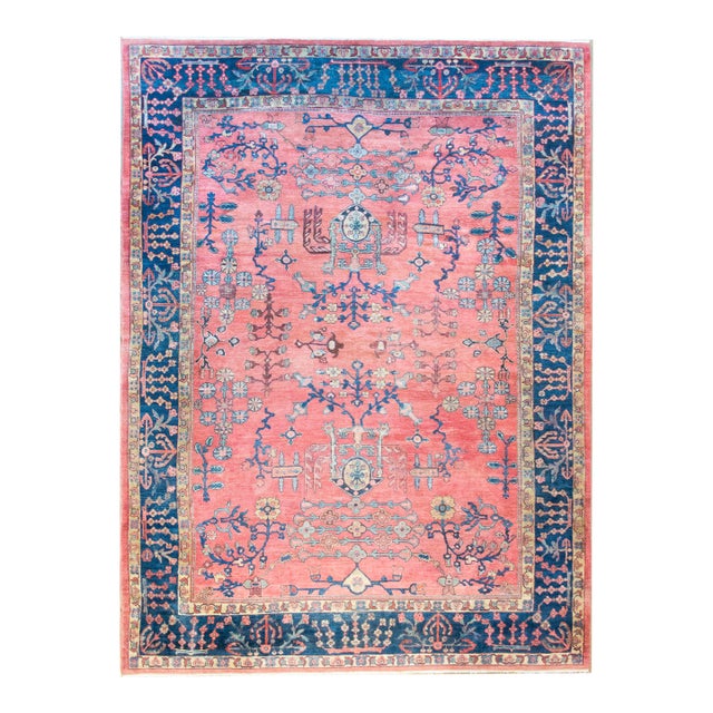 Early 20th Century Persian Sarouk Mahal Rug For Sale