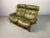 Vintage Scandinavian Two-Seater Ry-Wing Lounge Sofa in Olivegreen Leather by Elsa and Nordahl Solheim for Rybo Rykken & Co, 1960s For Sale - Image 4 of 18