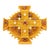 Antique Italian Etruscan Revival 22k Gold Brooch Rubies & Pearls Marchesini 1870 For Sale - Image 12 of 16