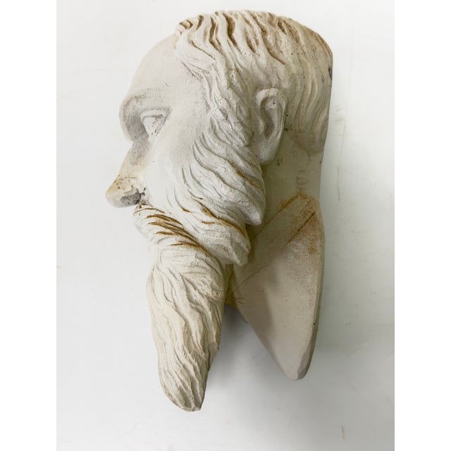 Vintage Plaster Reproductions of 4 Heads From the Wawel Collection, Poland - Set of 4 For Sale - Image 14 of 17