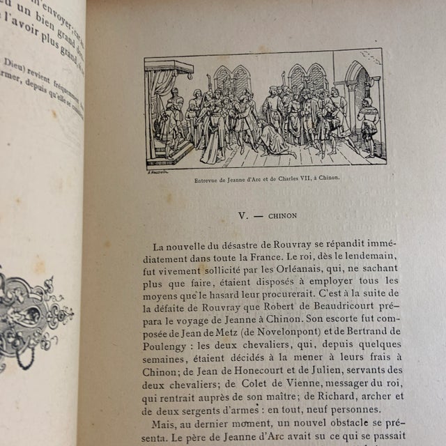 Antique Jeanne d'Arc Book For Sale In New York - Image 6 of 13