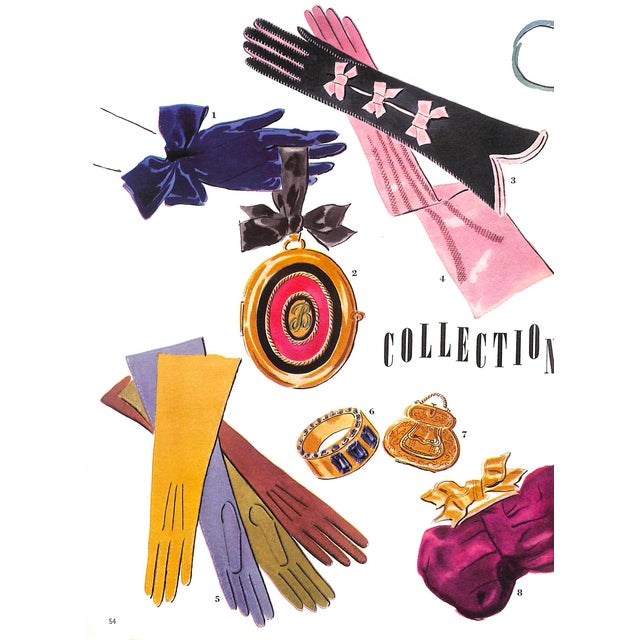 Vogue-Paris Openings-American Fashions September 1939 For Sale - Image 10 of 12