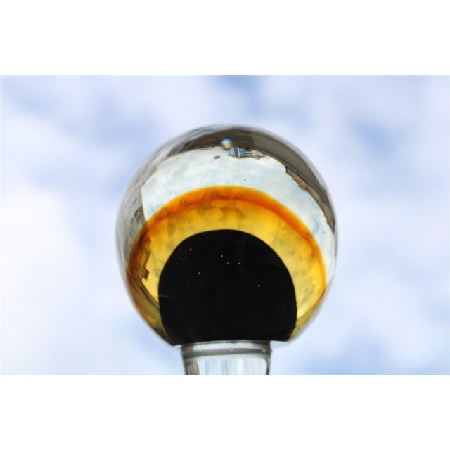 Large Sommerso Murano Glass Bottle by Flavio de Poli, 1960s For Sale - Image 10 of 12